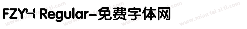 FZY4 Regular字体转换